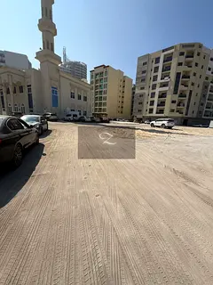 Land for sale in Sharjah / Al Khan Second plot from Al Khan Street