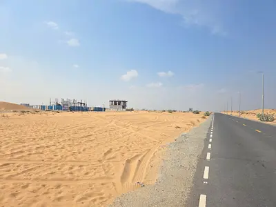 Residential land for sale in Sharjah, Al Rahmaniya Suburb, Phase 2, Mazir'ah area