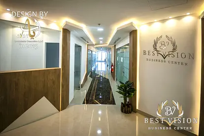 AED 4,555 Monthly Price,  Well Furnished Offices, No Commission, Free  Parking ,Fully Furnished