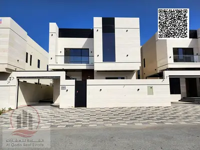 Villa for sale in Al Helio 2. The villa consists of 5 master bedrooms, a living room, a maid's room, and a sitting room.