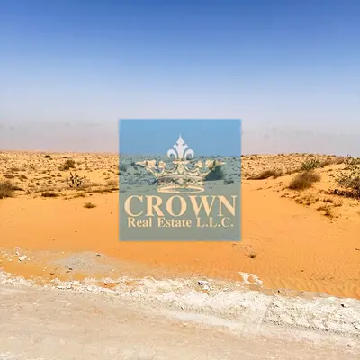 Landmark Opportunity: Three-Road Corner Land size 174,280 sqft on Major 60 Mt upcoming Road Emirates modern industrial area umm al quwain