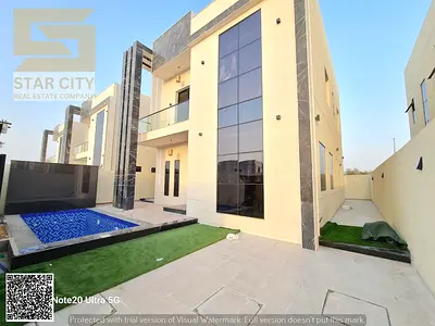 🏡 فيلا فاخرة في الحليو 2 – عجمان | تملك حر لجميع الجنسيات مع مسبح خاص وتشطيب شخصي VIP