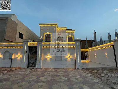 Villa for Sale in Al Muwaihat 1 • 5 Master Bedrooms • Majlis with Bathroom • Living Room with Bathroom • Main Kitchen • Maid's Room • Large Setb