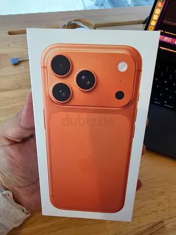 New Seal Box Full Warranty - iPhone 17 Pro 512GB - Cosmic Orange