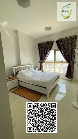 Renovated 2BR Apartment for Sale in Lavender Tower, Ajman | Spacious | Parking Included | AED 490,000