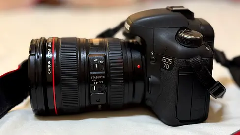 Canon EOS 7D with 24-105mm Lens