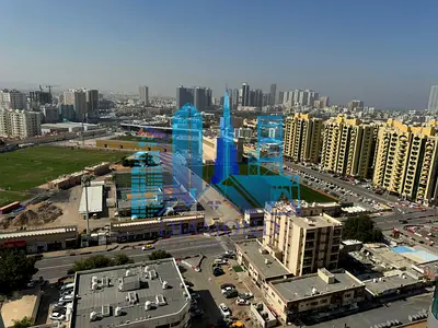 Big Size 2BHK For Rent in Horizon Tower Ajman