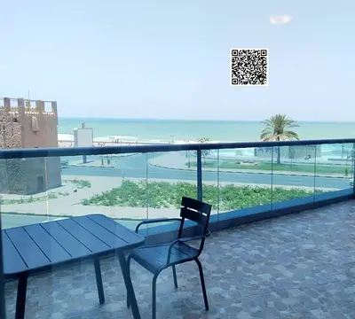 🌊 إطلالة بحر نموذجية 📍 أبراج ريزيدنس – كورنيش عجمان