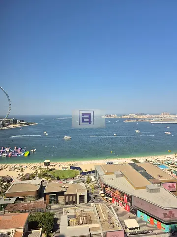 Panoramic Sea View 3BR | Beachfront Living | JBR