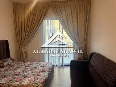 Studio in Maryam Island for 4500 including internet only, swimming pool, gym, and free parking. Refundable security deposit 1000.