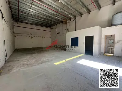 2000 Sqft Warehouse for Rent in Al Jurf 1 | 20 KVA Power | Office Inside | Prime Industrial Location