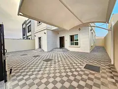 Villa for rent in Ajman, Al Zahia area  New, first inhabitant  3 master bedrooms, sitting room, livi