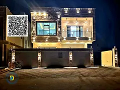 For sale: A stunning 6-bedroom villa in the Al Yasmin area, featuring a living room, majlis, and roo