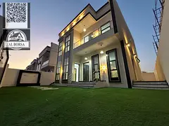 Villa for sale in Ajman - Al Helio Center area, consisting of 3 master bedrooms, a majlis and a livi