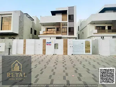 فيلا فاخرة للبيع في الباهية شارع قار تشطيب راقي ثلاث طوابق 5 غرف ماستر تكييف مركزي شامل رسوم التسجيل والتمليك