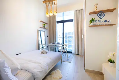 Furnished Studio | Monthly Rental | Pool View | Azizi Riviera 32