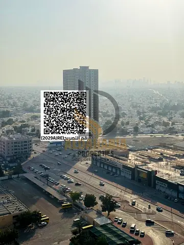 شقة غرفة وصالة للبيع في أبراج سيتي تاور   بإطلالة جزئية على إمارة الشارقة