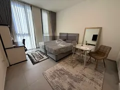 Furnished studio apartment for annual rent in Sharjah Aljada area / Commercial Muwaileh
