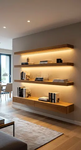 Custom Made floating shelfs Transform Your Shelves with Stylish Bookshelf Ideas
