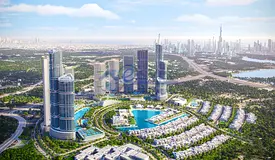 Below OP I Genuine Resale I Above 50h Floor I 2br Best best view 320 Riverside Crescent, Sobha Hartl