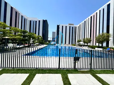 Fully Furnished Studio | Pool View | Riff 2 Aljada | AED 38K