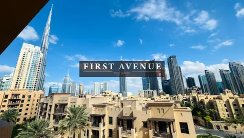 Biggest layout 1 bed in Old Town with Burj Khalifa View