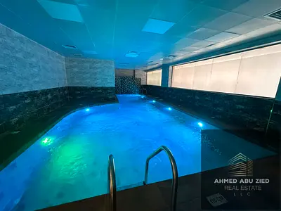 جيم| مسبح|خزائن في الحائط|مساحه كبيره|غرفتين وصاله|2حمام|بلكونه اطلاله مفتوحه|تكييف مركزي|موقع مميز بجوار جميغ الخدمات سهل الوصول لدبي والشارقه