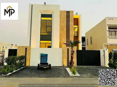 Villa at an affordable price, including registration fees, in one of Ajman's most prestigious areas. Freehold ownership for all nationalities.