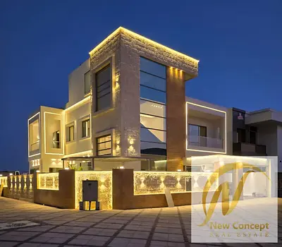 للبيع فيلا فاخره مودرن ارقى التصميمات ومساحات واسعه مع مسبح بسعر خاص
