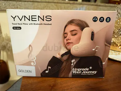 Travel Neck Pillow with Bluetooth Headset