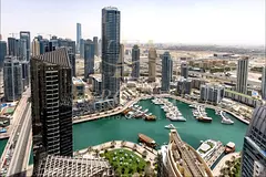 High floor | Fully Furnished | Marina Views
