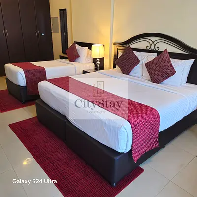 Spacious Studio | Serviced Apartment | Close to Baniyas Metro I 10 minutes to DXB Airport terminal 1 or 2, or 3