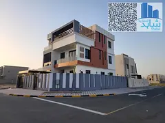 Luxury 7 Master BR Villa for Rent in Al Zahya, Ajman – Corner Unit with Roof &amp; Maid Room