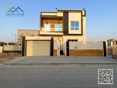 فيلا 🏡 🏡فاخره للايجار في عجمان الياسمين تشطيب سوبر ديلوكس 🔥🔥  الفيلا بموقع ممتاز3 دقائق من حديقة الياسمين على مخرج   وطريق الشيخ محمد بن زايد قريب