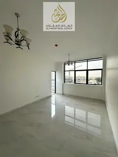Two bedrooms and a living room with a gym, swimming pool, and parking. Annual rent. Excellent finish