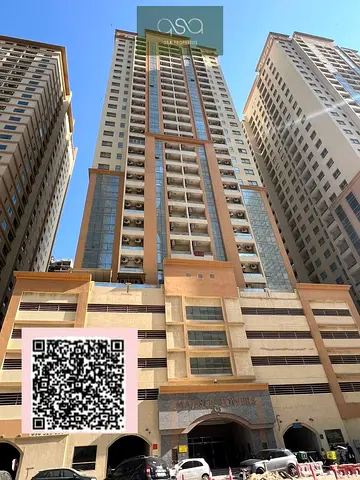 An Empty Ready to Move-in One Bedroom Apartment With Parking Is Available For Rent In Majestic Tower Emirates City, Ajman!