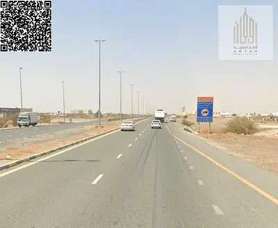 للبيع ارض تجاري سكني في امارة عجمان منطقة المنامة حوض 5  الارض تقع علي الشارع الرئيسي مباشرة شارع راس الخيمة المنامة العام  الارض تقع علي مساحة 814 مت