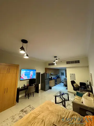 GOOD ROI | LARGE FURNISHED STUDIO WITH BALCONY| WELL MAINTAINED