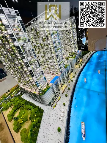Waterfront 1-Bedroom Apartments in Ajman Creek TowerOwn in Ajman’s Only Freehold Waterfront Community – Handover Q4 2027 Discover the perfect blend o