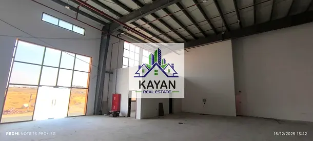 Brand new warehouse - Total area 10,335 sq.ft,with 70 kW power -office and a private bathroom i