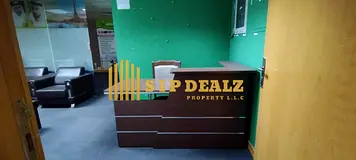 Fully Fitted partitioned Furnished Office near Dnata Emirates Office port Saeed Deira