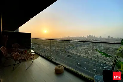 Furnished 1br | High Floor | Binghatti Corner Jvc
