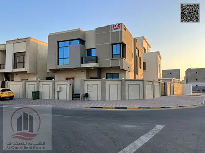 للبيع فيلا زاويه بعجمان الزاهيه 5 غرف ماستر مجلس وصالة وغرفة خدامة تمليك حر لجميع الجنسيات وأمكانية التمويل البنكي بدون دفعة أولي(مع كهرباء+والمكيفات)