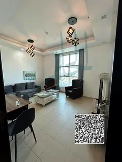 Two-Bedroom Apartment for Resale – City Tower, Ajman  High-end finishing with a closed kitchen and