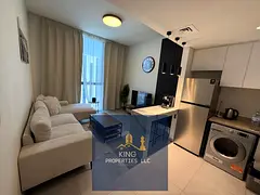 ✨ Elegant 1BHK furnished Apartment with Modern Washroom | East Village, Aljada ✨