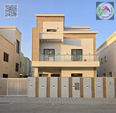 فيلا بمنطقه الياسمين ,عجمان | G+2 | تملك حر لجميع الجنسيات  | قريبه من المسجد وجميع الخدمات