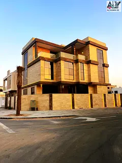 Own a villa with everything included, turnkey delivery, overlooking Al-Hamidiyah Park directly in Al