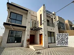Brand New Modern 5BR Villa for Sale in Al Yasmeen Ajman | G+1 | 3,400 Sqft | Maid’s Room | Prime L