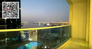 Luxury Residence | With Luxurious Furnishings | With a Stunning Sea View | With Dedicated Parking |