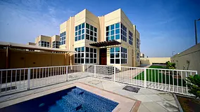 Brand new luxurious 4b villa with pool barashi sharjah